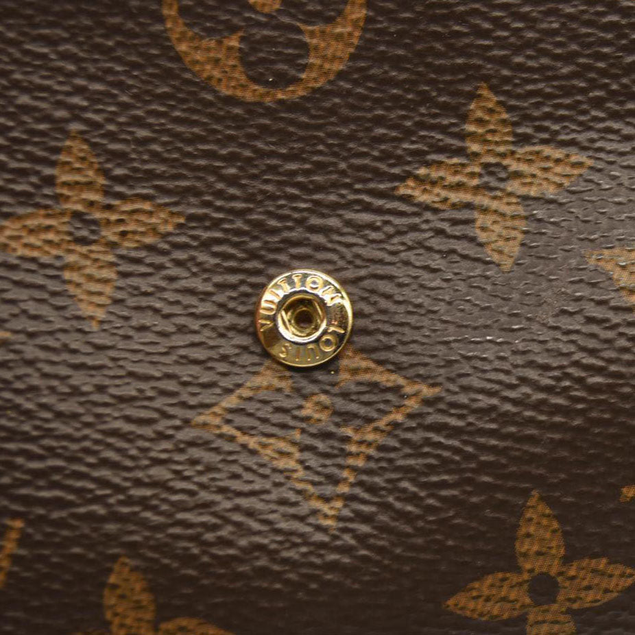 LOUIS VUITTON Monogram Victorine Wallet Rose Ballerine