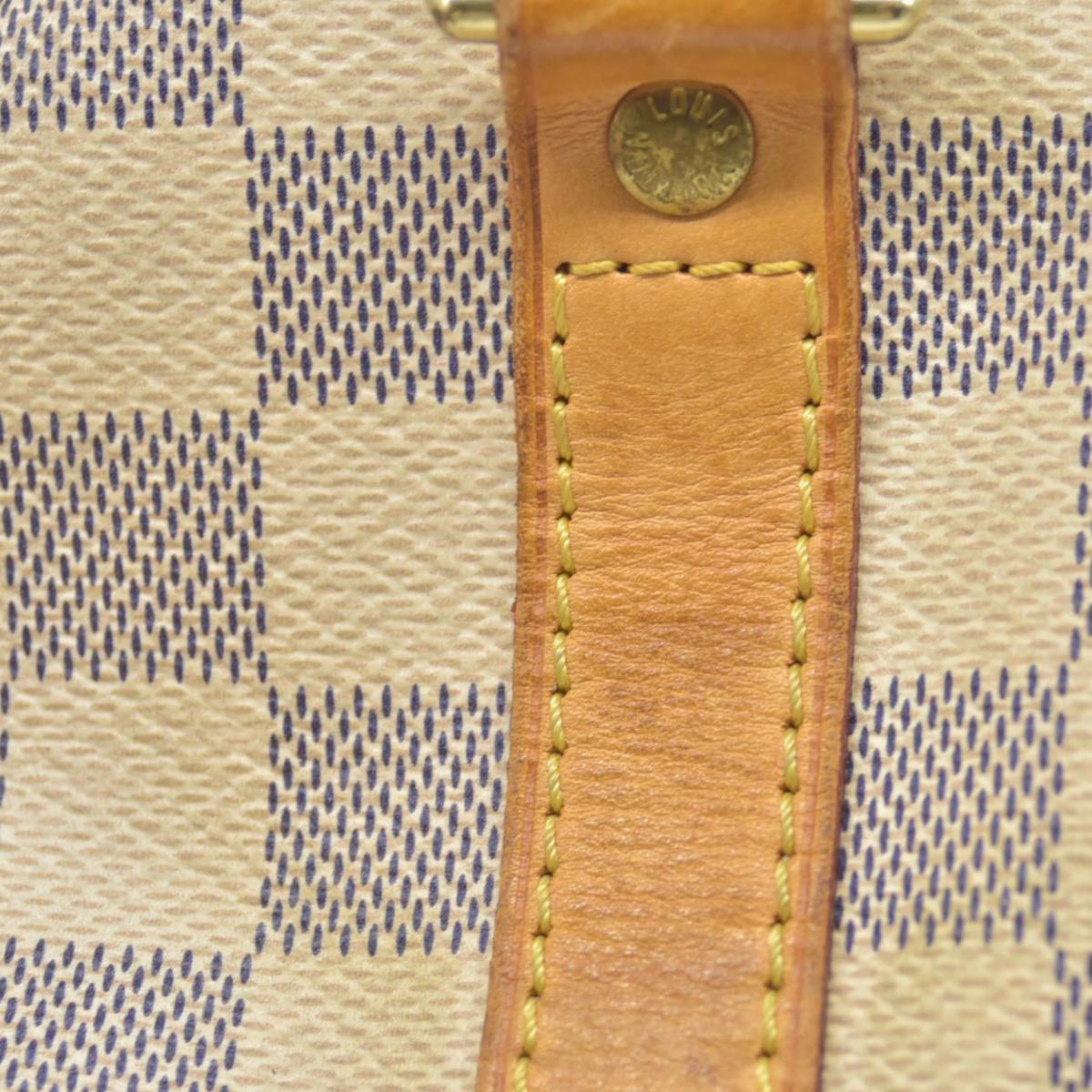 $1980 Louis Vuitton Damier Azur Speedy Bandouliere 30 SP2183 2013