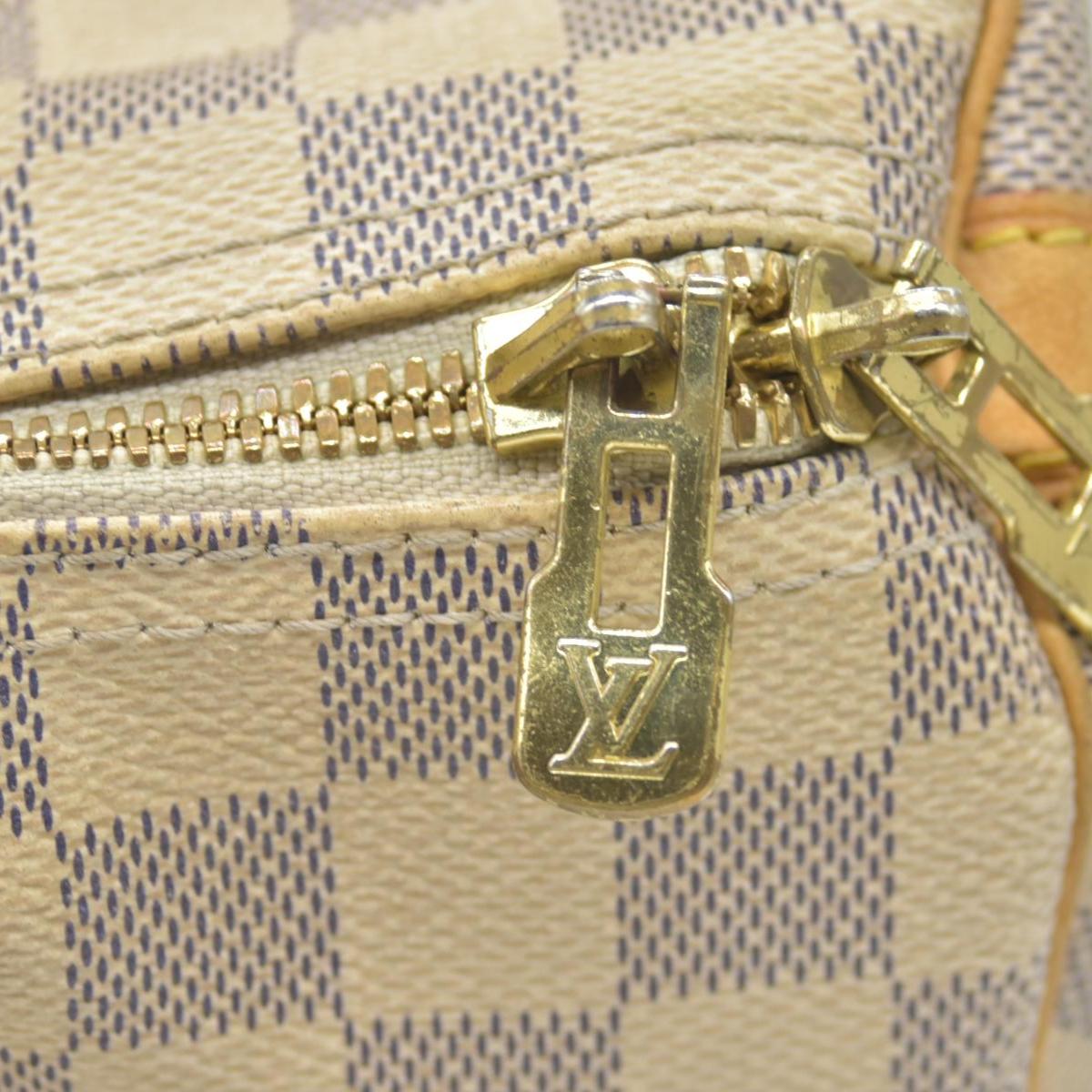 $1980 Louis Vuitton Damier Azur Speedy Bandouliere 30 SP2183 2013