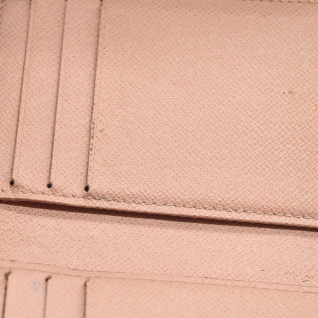 LOUIS VUITTON Monogram Victorine Wallet Rose Ballerine