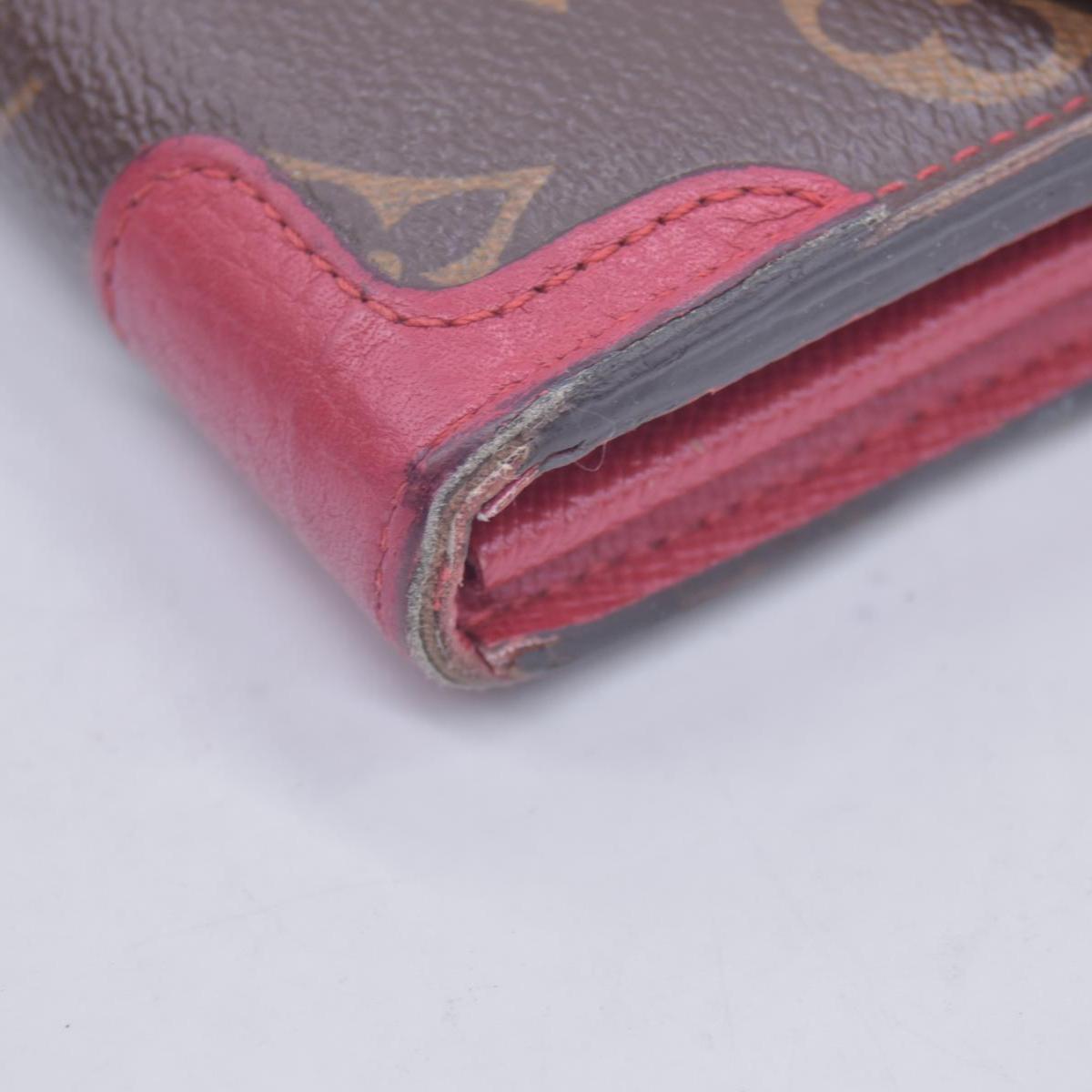 $825 2015 Louis Vuitton Monogram Sarah Retiro Wallet Cherry MI4185 CONSIGNMENT