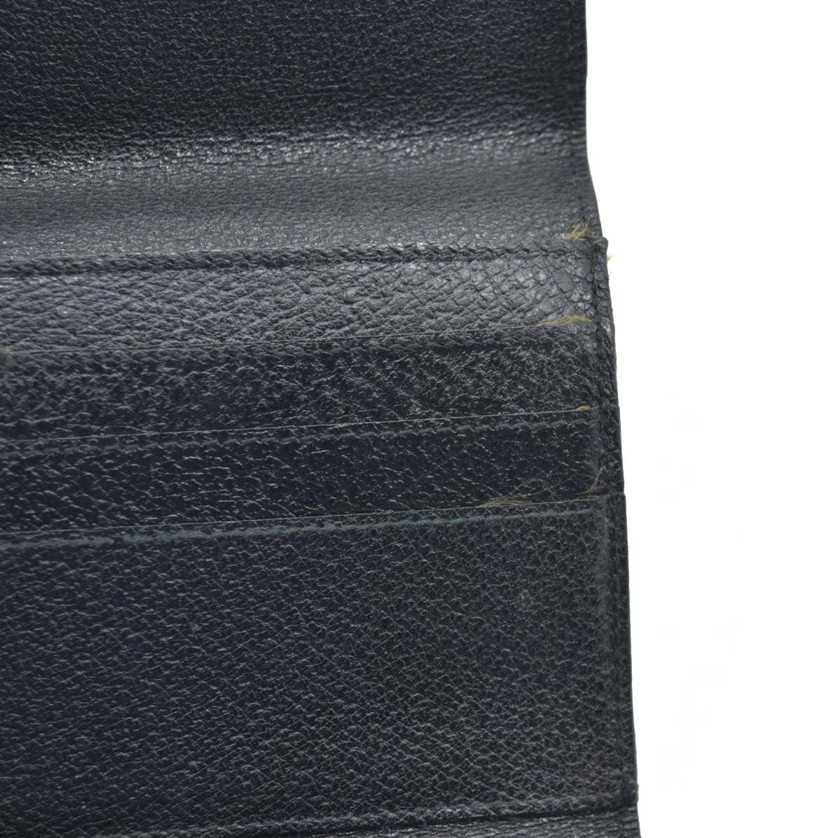 GUCCI Horsebit Leather Tri-fold Long Wallet CONSIGNMENT