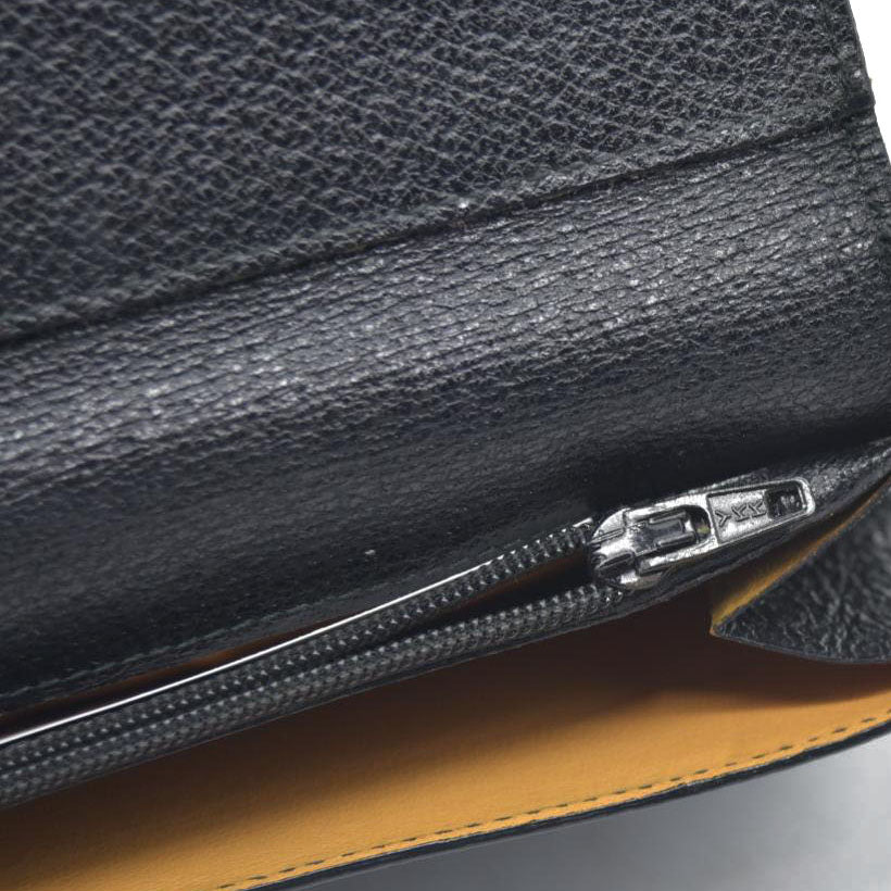 GUCCI Horsebit Leather Tri-fold Long Wallet CONSIGNMENT