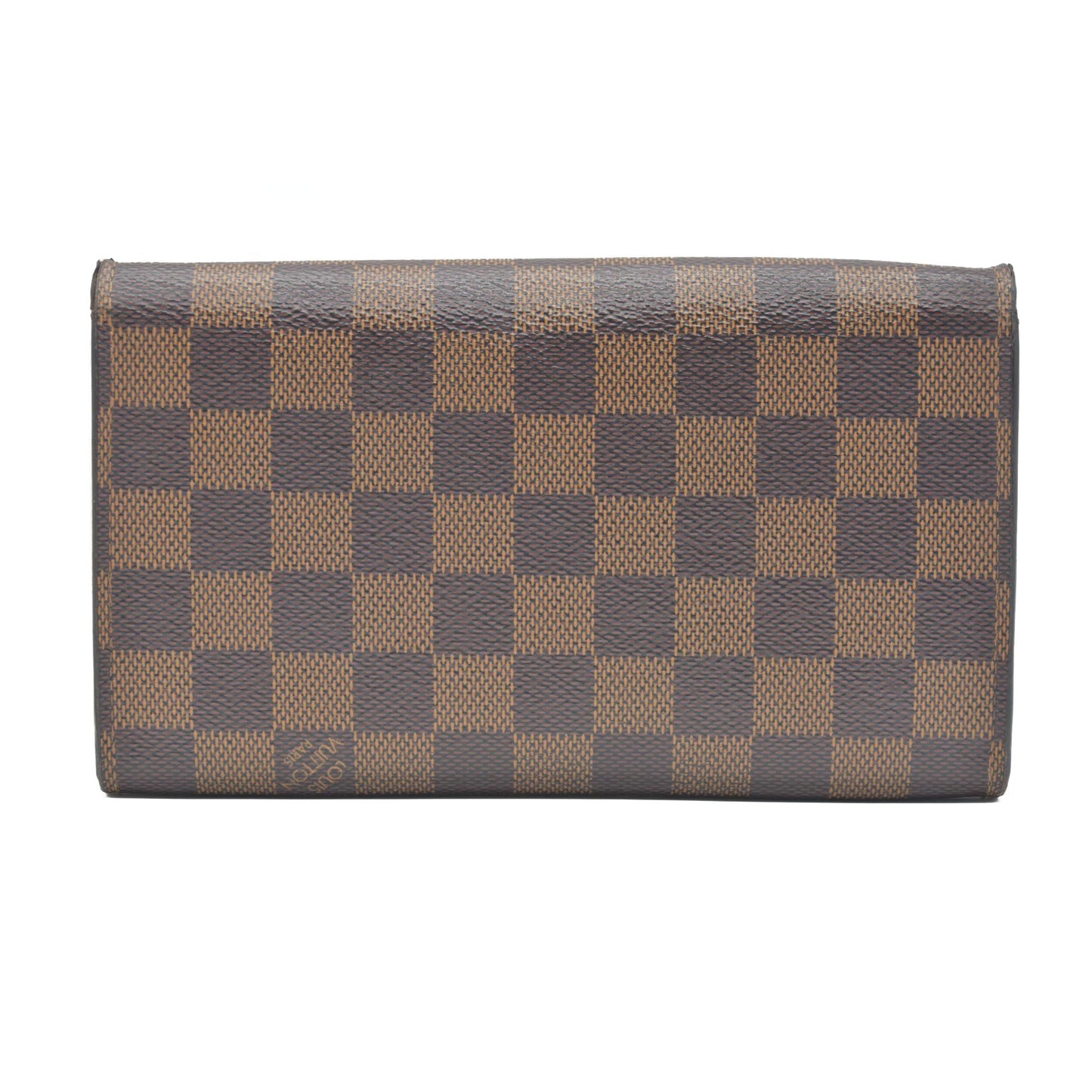 $1580 2018 Louis Vuitton Damier Ebene Croisette Wallet on Chain MI1178