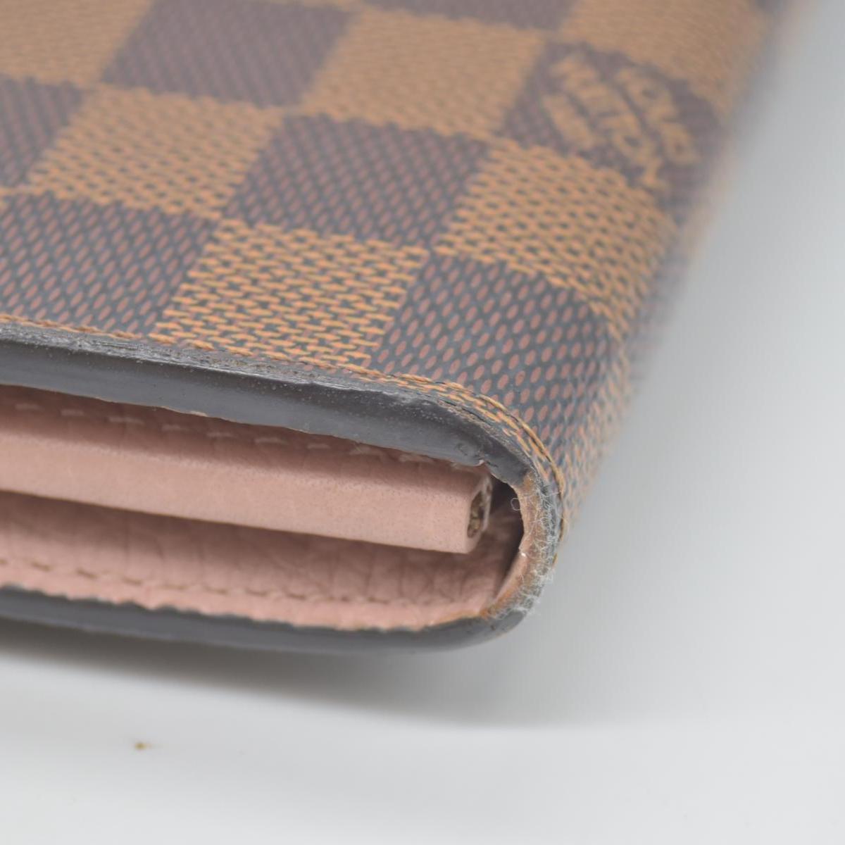 $1580 2018 Louis Vuitton Damier Ebene Croisette Wallet on Chain MI1178