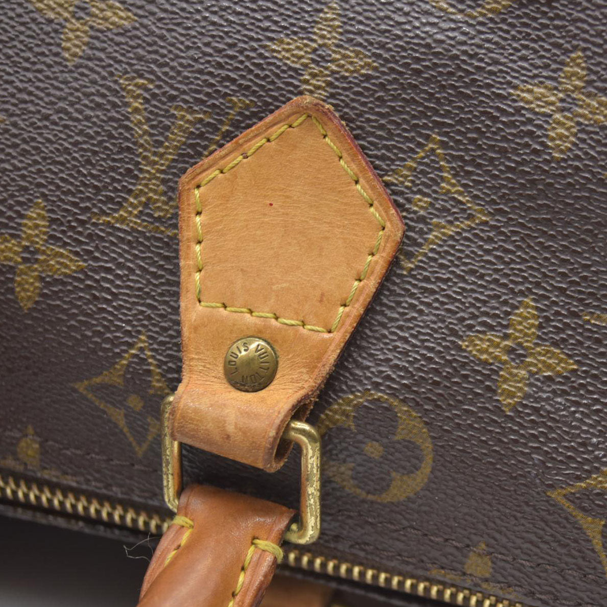 Louis Vuitton $1700 Hand Bag Speedy 30 Brown Monogram SD1010