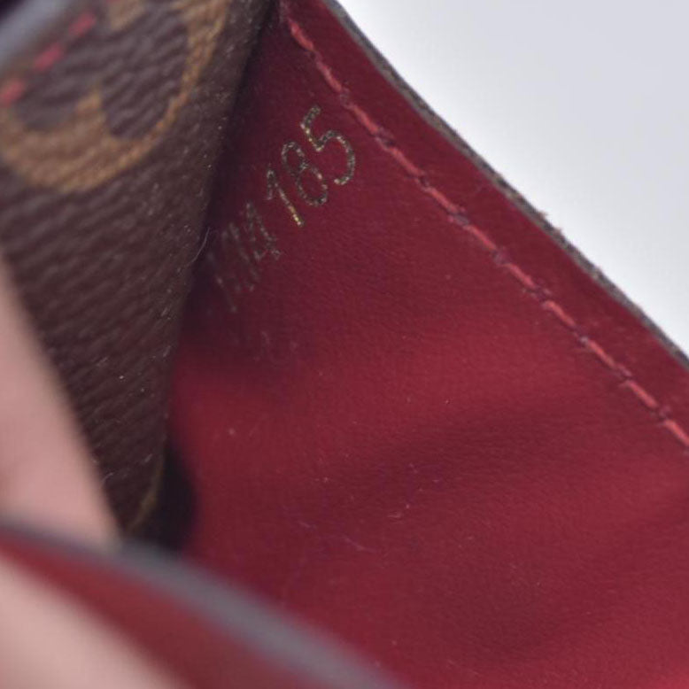 $825 2015 Louis Vuitton Monogram Sarah Retiro Wallet Cherry MI4185 CONSIGNMENT