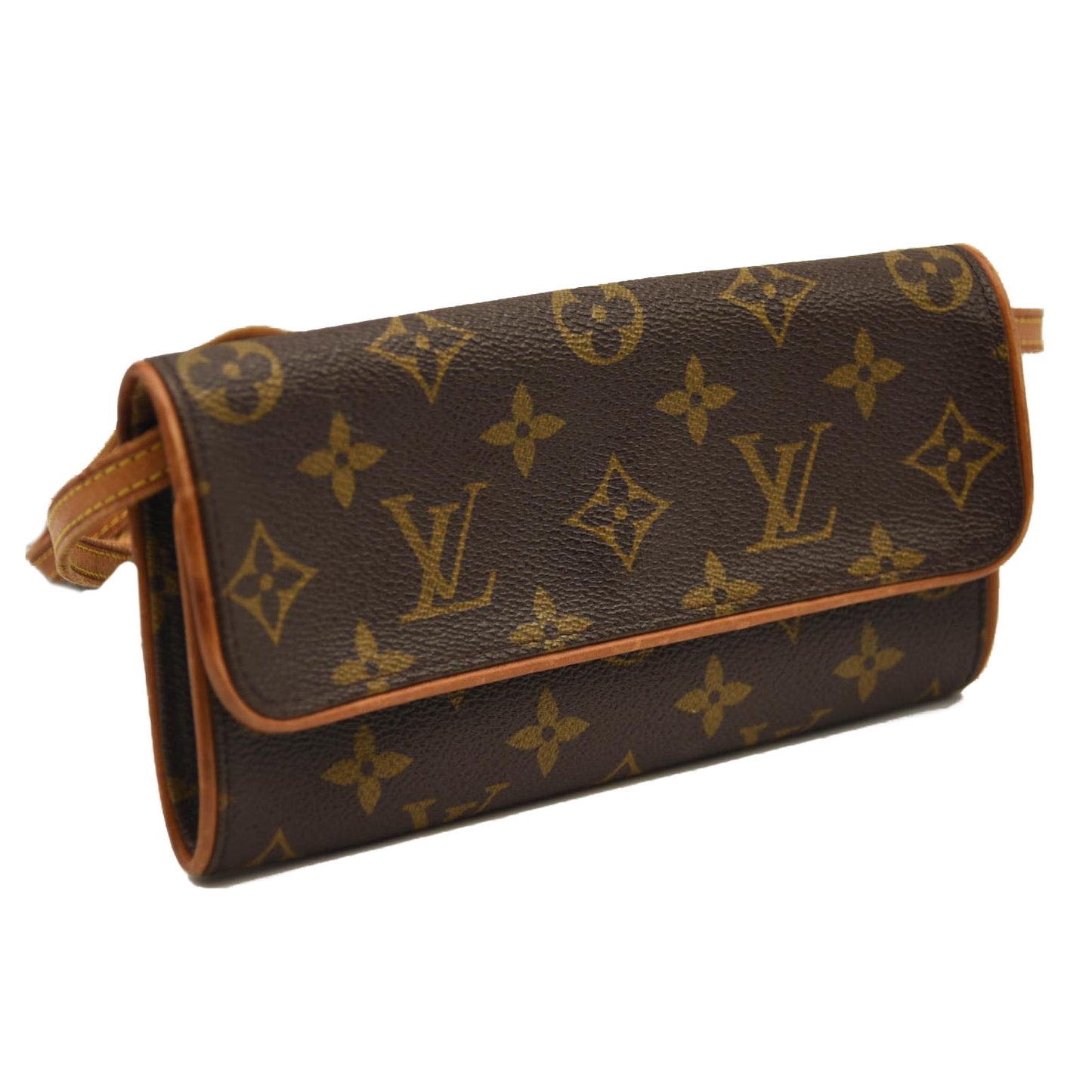 LOUIS VUITTON Monogram Pochette Twin PM
