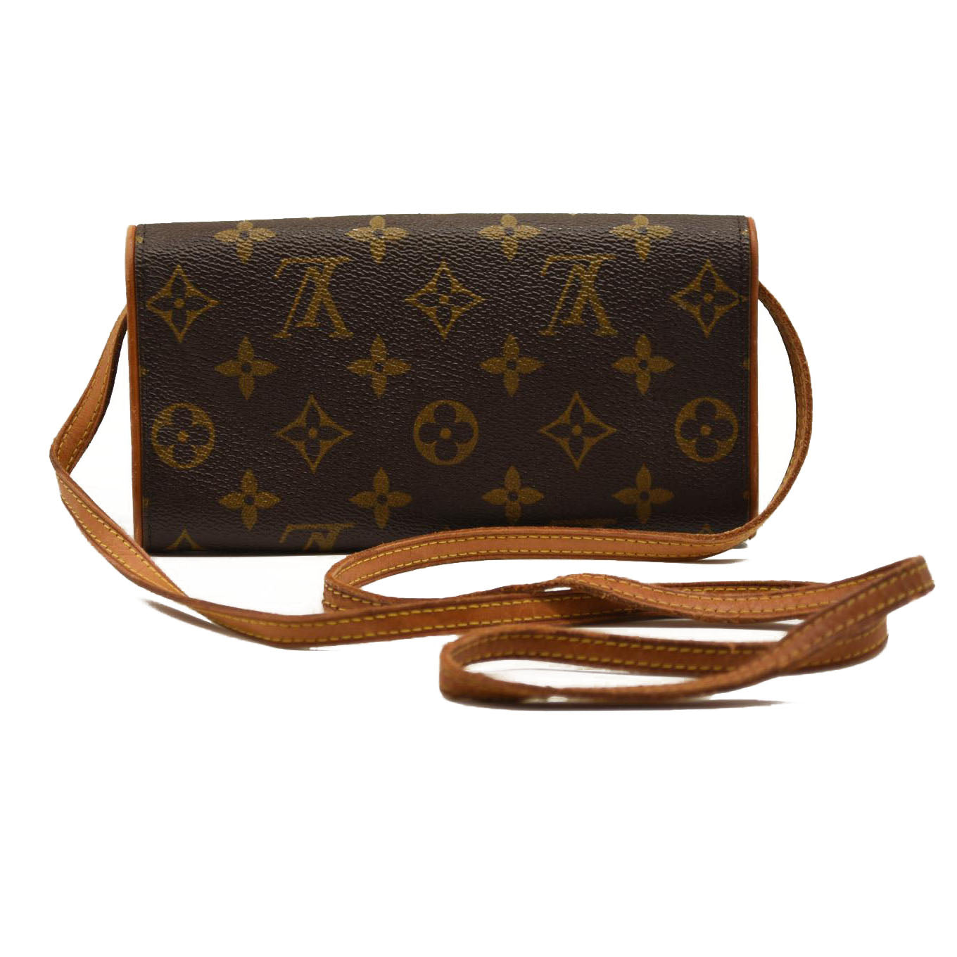 LOUIS VUITTON Monogram Pochette Twin PM