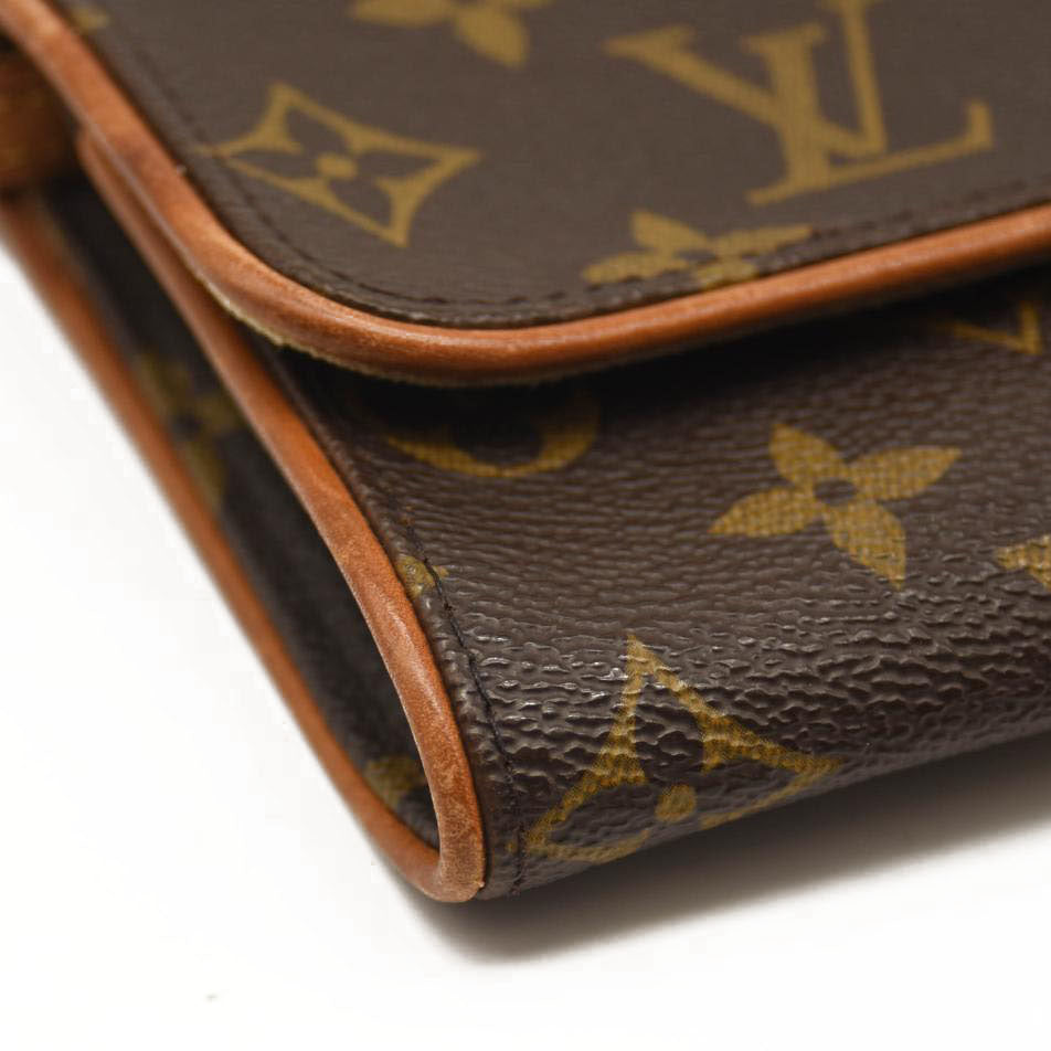 LOUIS VUITTON Monogram Pochette Twin PM