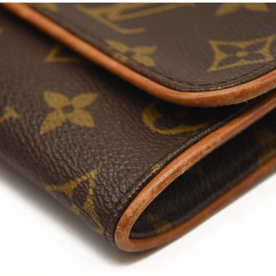 LOUIS VUITTON Monogram Pochette Twin PM