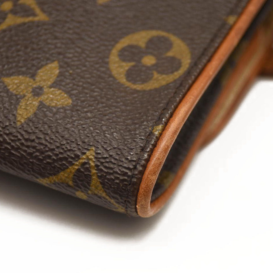 LOUIS VUITTON Monogram Pochette Twin PM