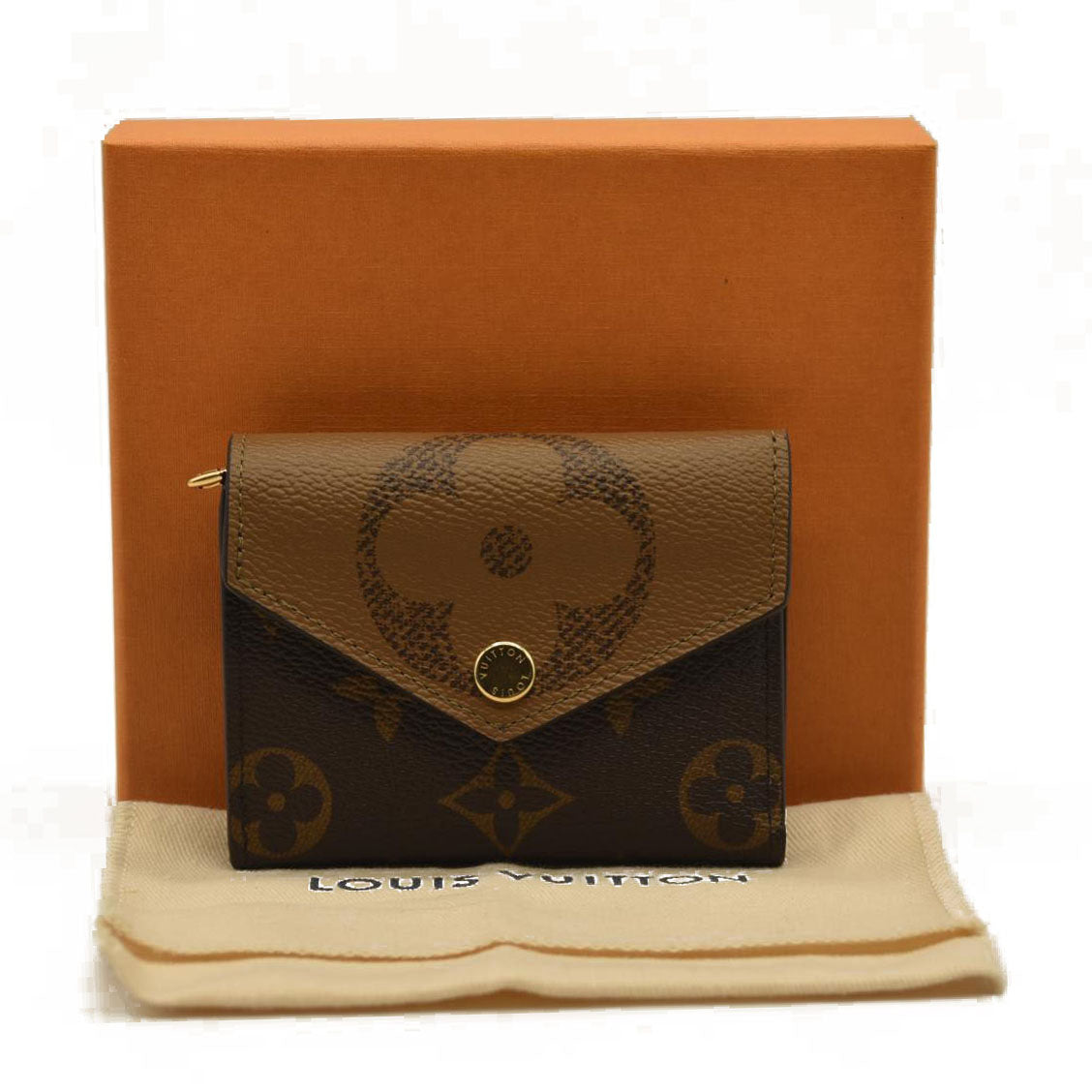 Louis Vuitton  Reverse Monogram Giant Zoe Wallet