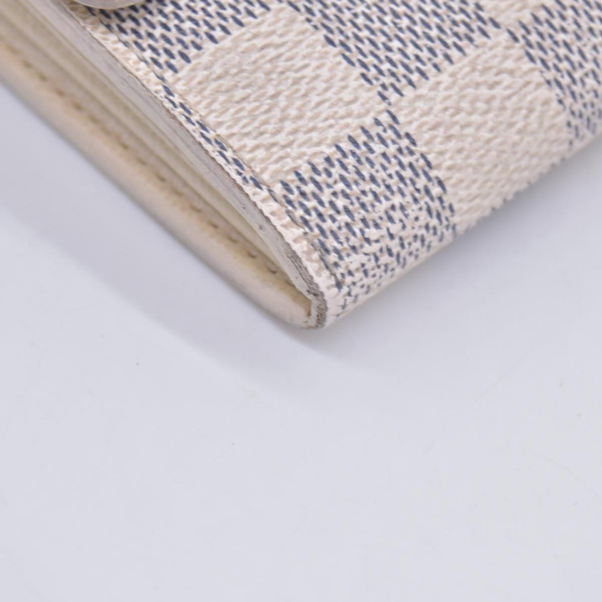 $800 2010 Louis Vuitton  Vintage Damier Azur Pattern Sarah Wallet CA2180 CONSIGNMENT