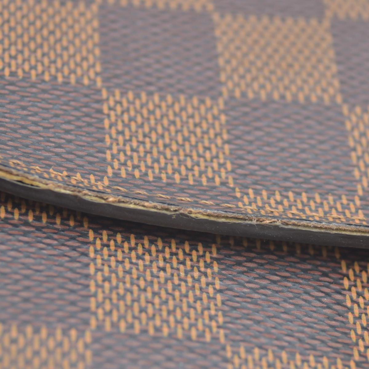 $1580 2018 Louis Vuitton Damier Ebene Croisette Wallet on Chain MI1178
