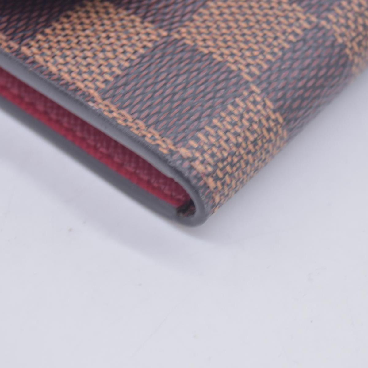 $635 2016 Louis Vuitton Emilie Wallet Cherry Red TA2106 CONSIGNMENT