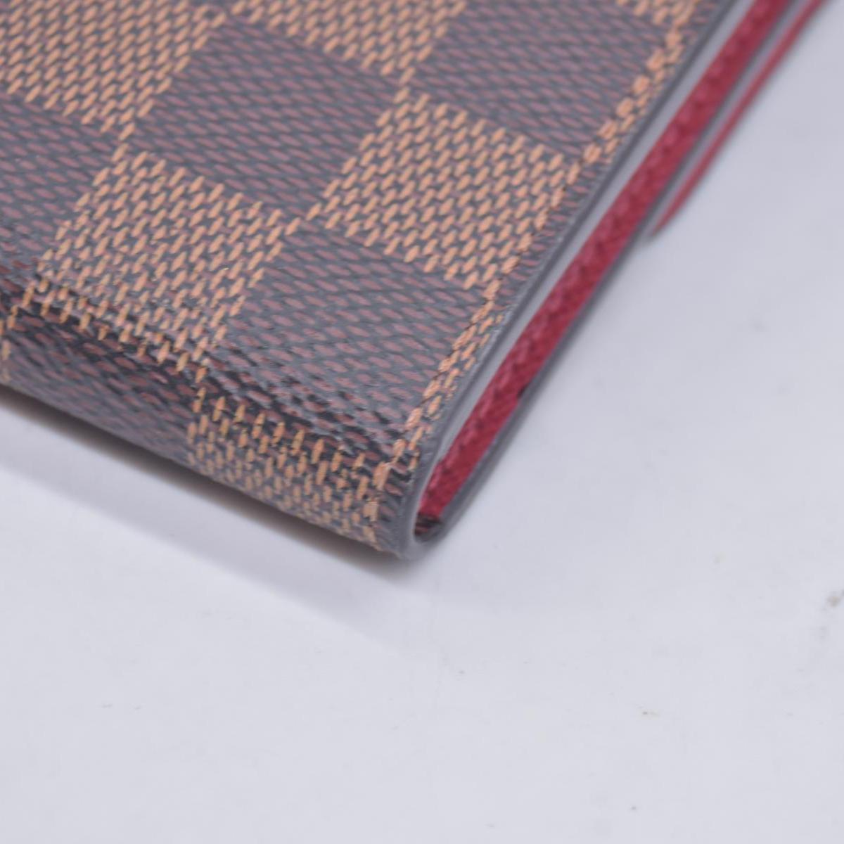 $635 2016 Louis Vuitton Emilie Wallet Cherry Red TA2106 CONSIGNMENT