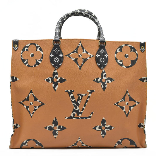 Louis Vuitton  Monogram Giant Jungle Onthego GM Ivory