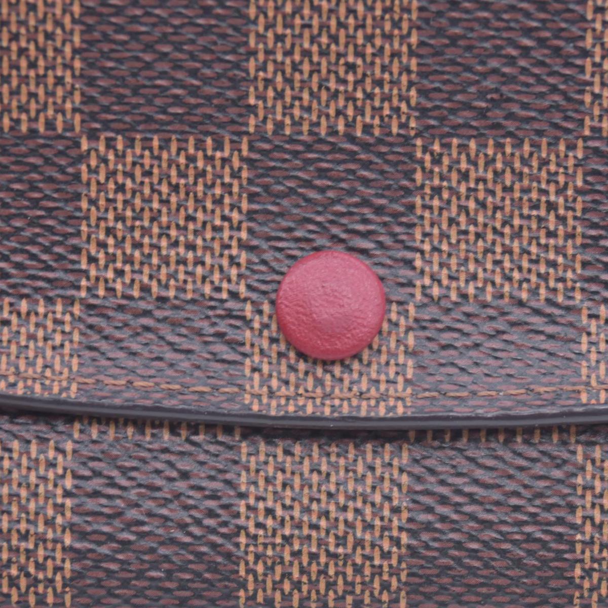 $635 2016 Louis Vuitton Emilie Wallet Cherry Red TA2106 CONSIGNMENT
