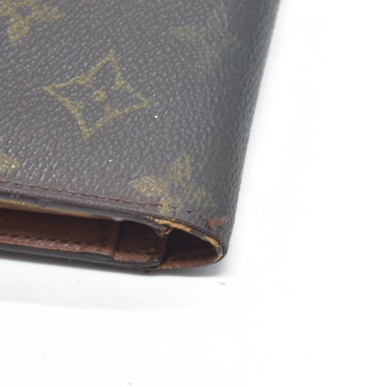 $720 Louis Vuitton Monogram Kisslock French Purse MI0020