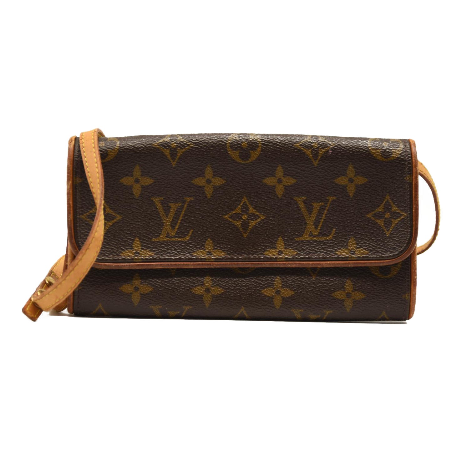 LOUIS VUITTON Monogram Pochette Twin PM