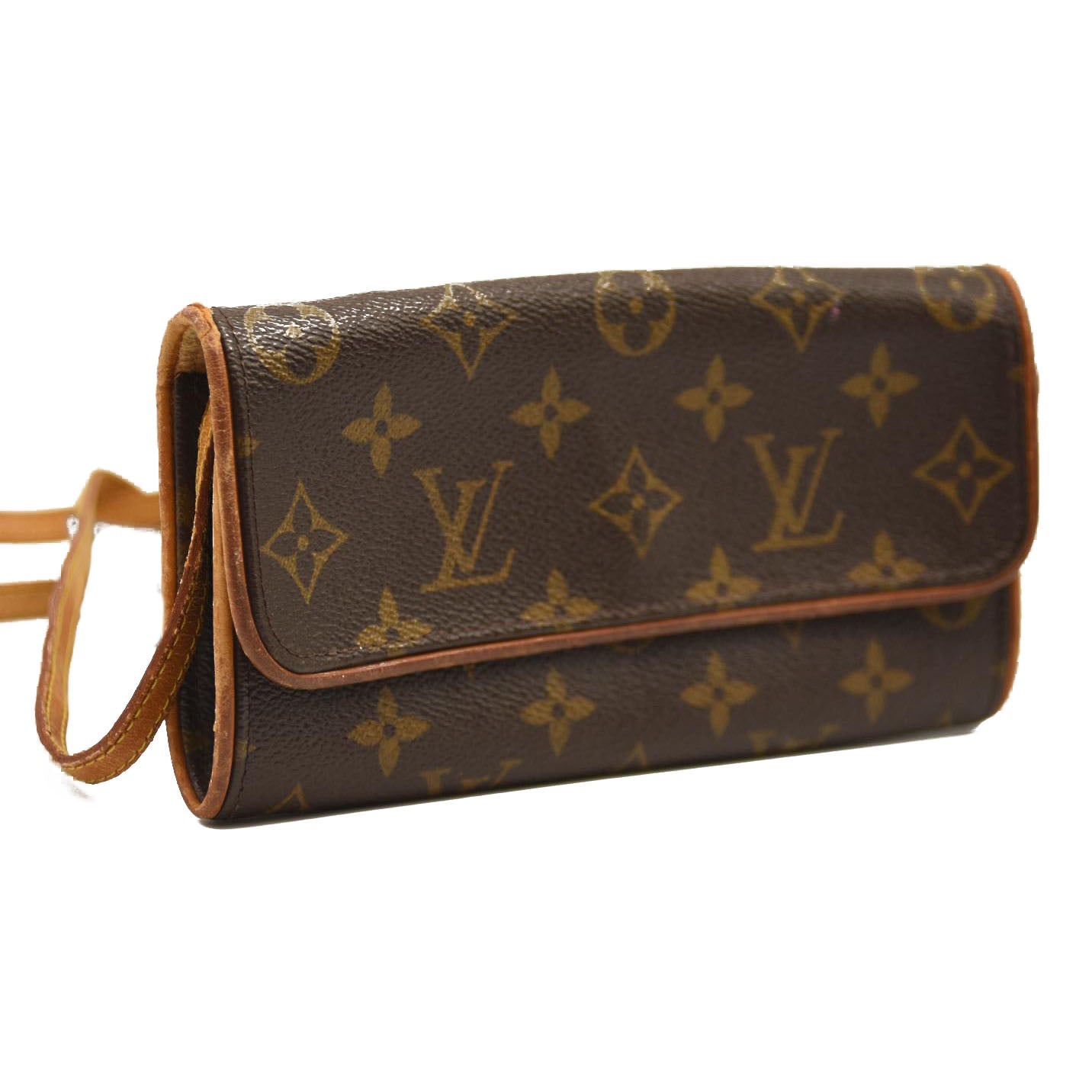 LOUIS VUITTON Monogram Pochette Twin PM