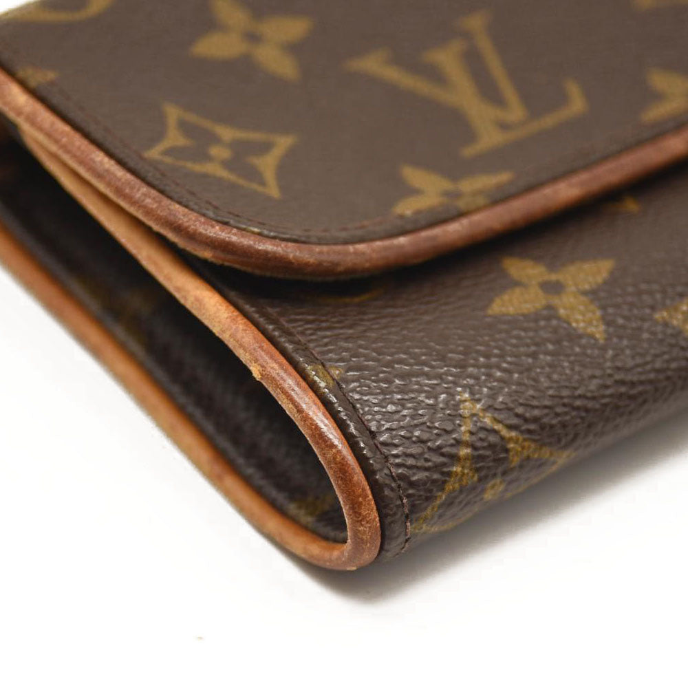 LOUIS VUITTON Monogram Pochette Twin PM