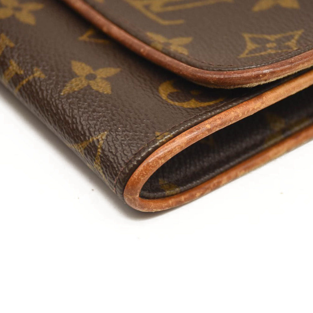 LOUIS VUITTON Monogram Pochette Twin PM