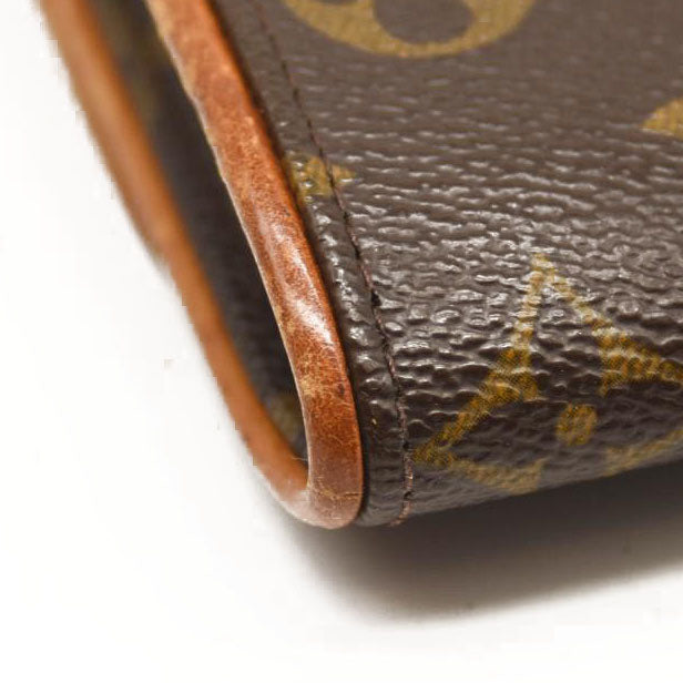LOUIS VUITTON Monogram Pochette Twin PM