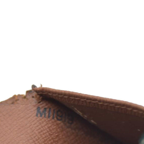 $720 Louis Vuitton Monogram Kisslock French Purse MI0020