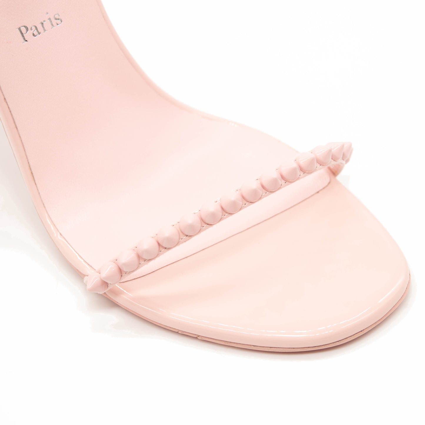 NEW Christian Louboutin So Me Ankle Strap Sandal Rosy Pink EU 36.5 Pumps