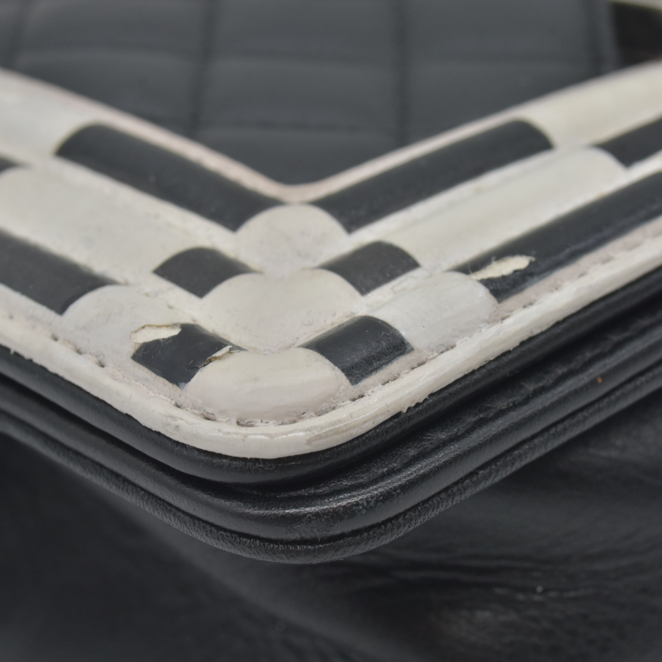 $6700 Chanel Small Checkerboard Boy Bag