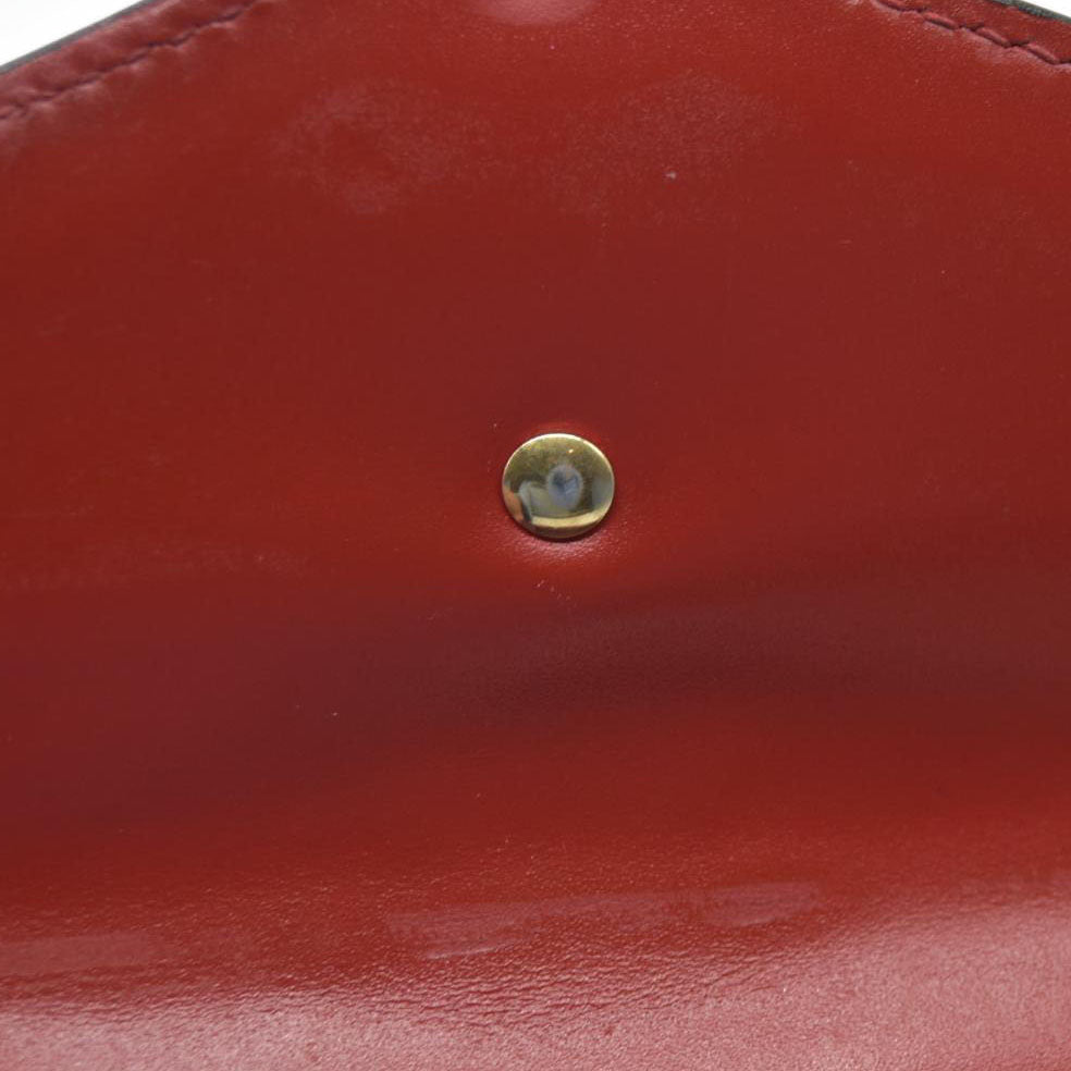 $1980 Gucci  Calfskin Mini Sylvie Chain Shoulder Bag Hibiscus Red