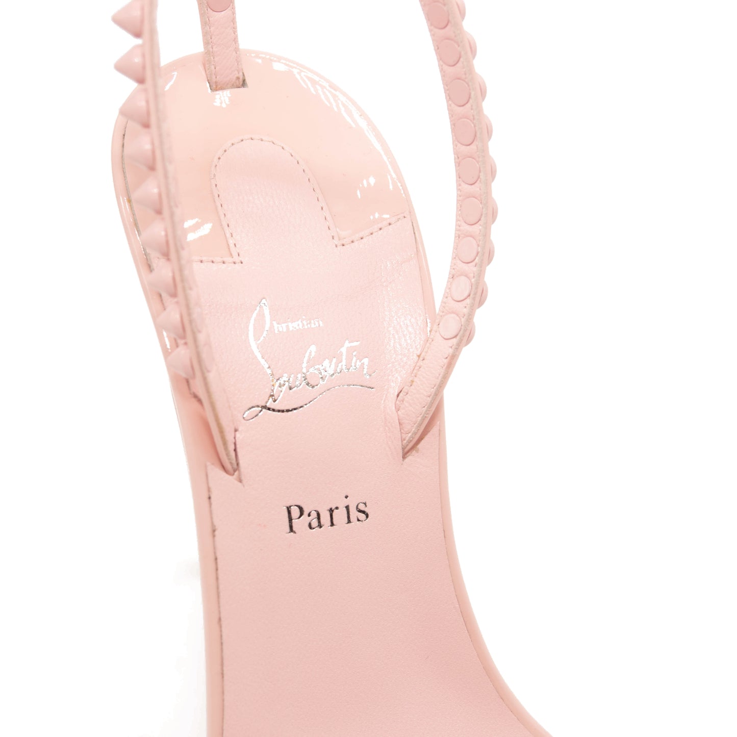 NEW Christian Louboutin So Me Ankle Strap Sandal Rosy Pink EU 36.5 Pumps