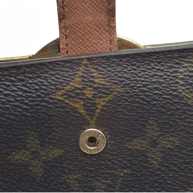 $720 Louis Vuitton Monogram Kisslock French Purse MI0020