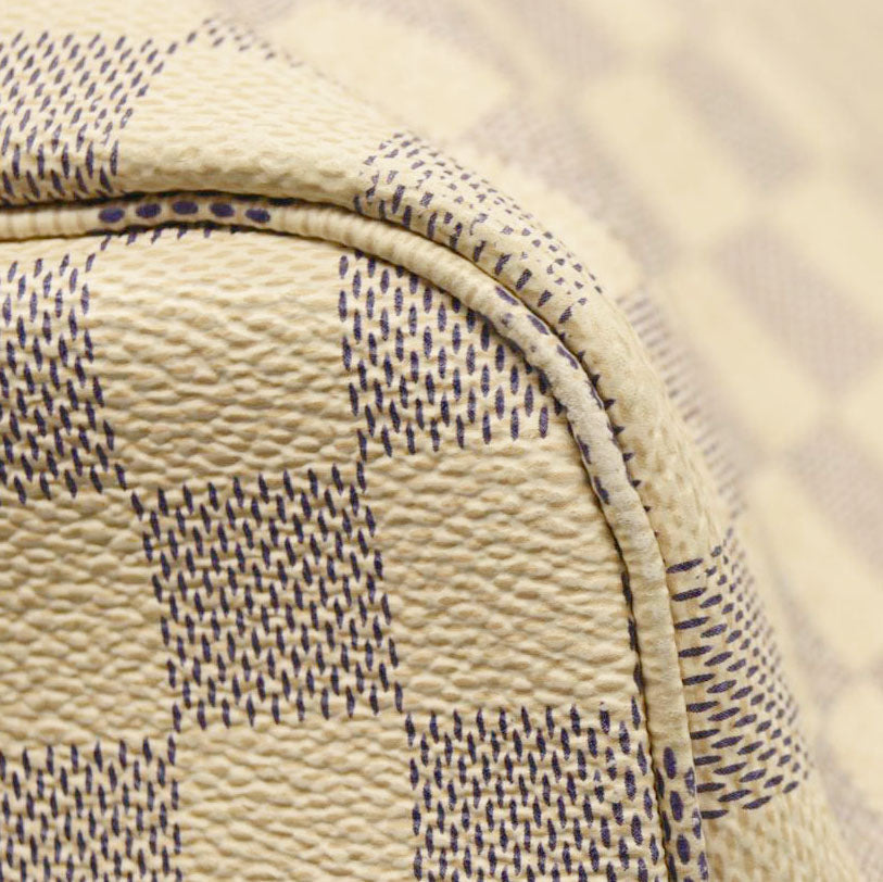 LOUIS VUITTON Damier Azur Neo Neverfull MM Rose Ballerine FL0129