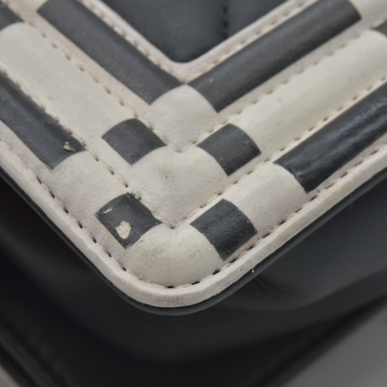 $6700 Chanel Small Checkerboard Boy Bag