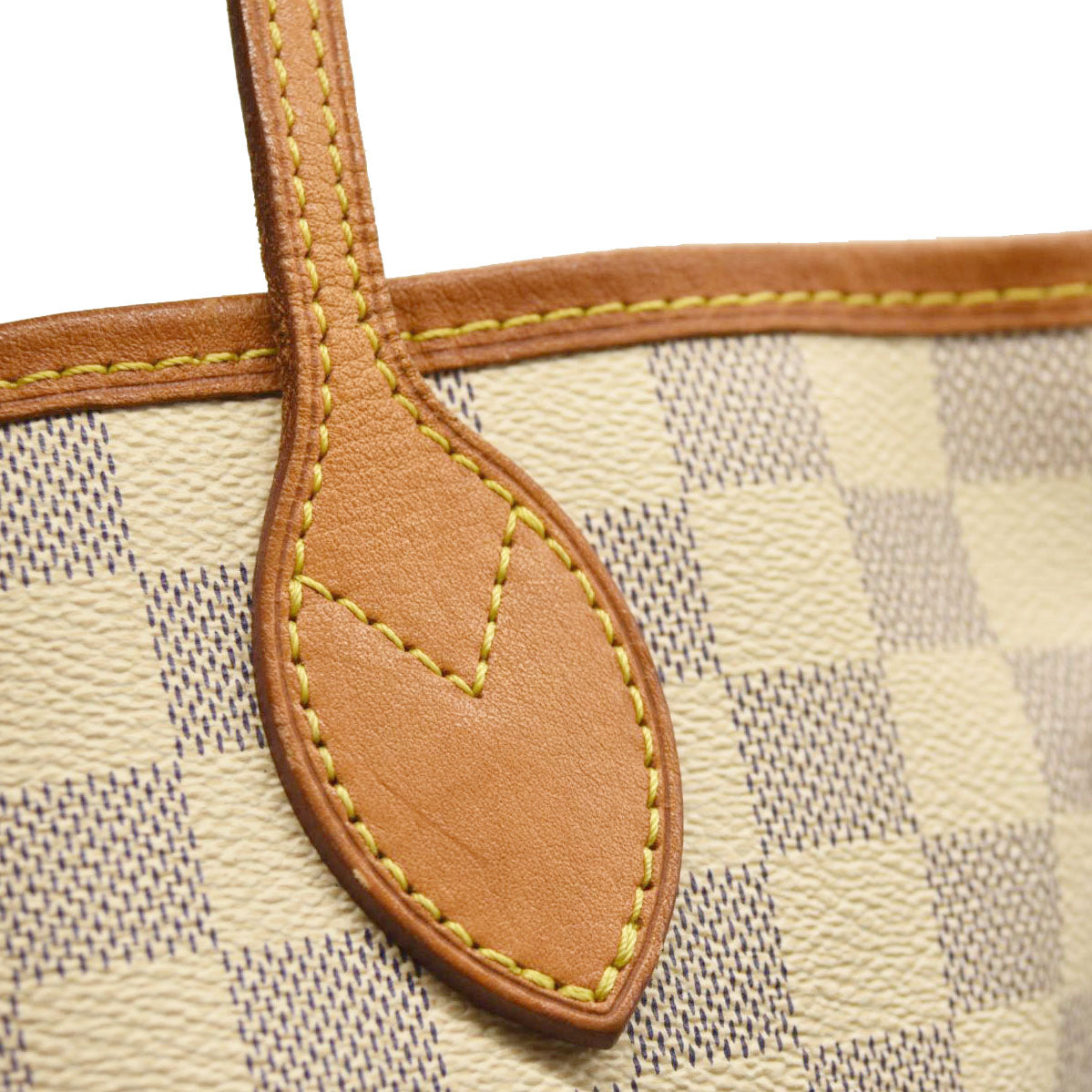 LOUIS VUITTON Damier Azur Neo Neverfull MM Rose Ballerine FL0129