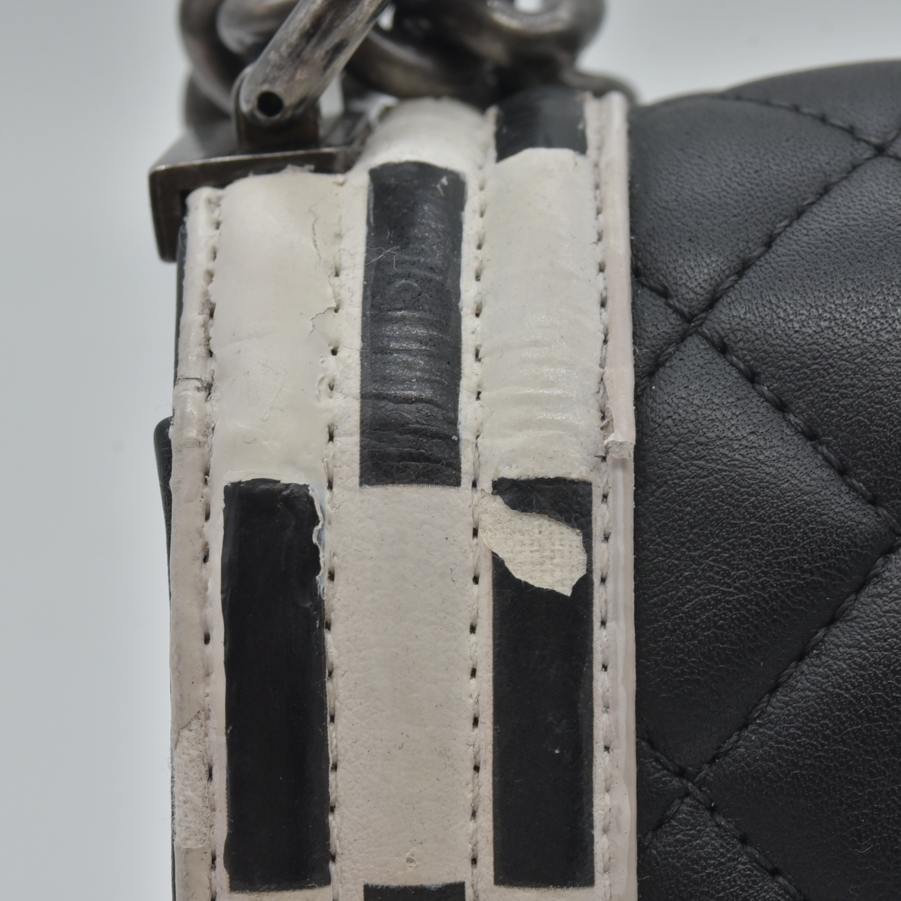 $6700 Chanel Small Checkerboard Boy Bag