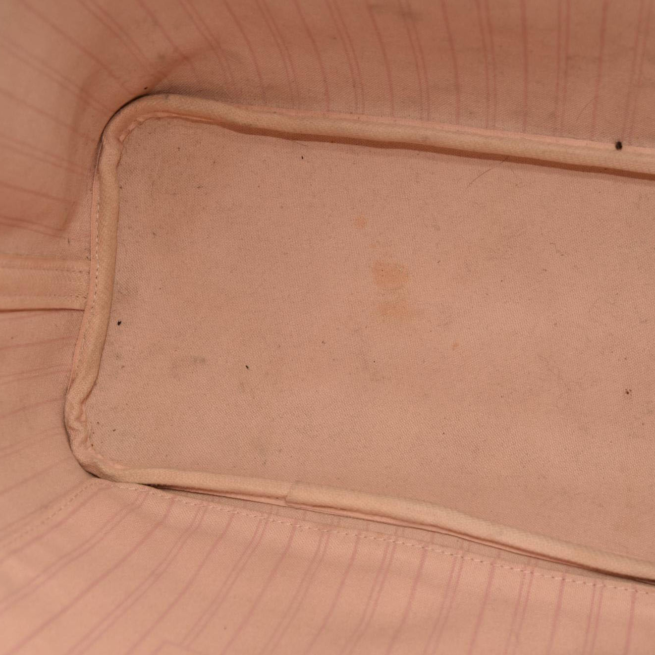 LOUIS VUITTON Damier Azur Neo Neverfull MM Rose Ballerine FL0129