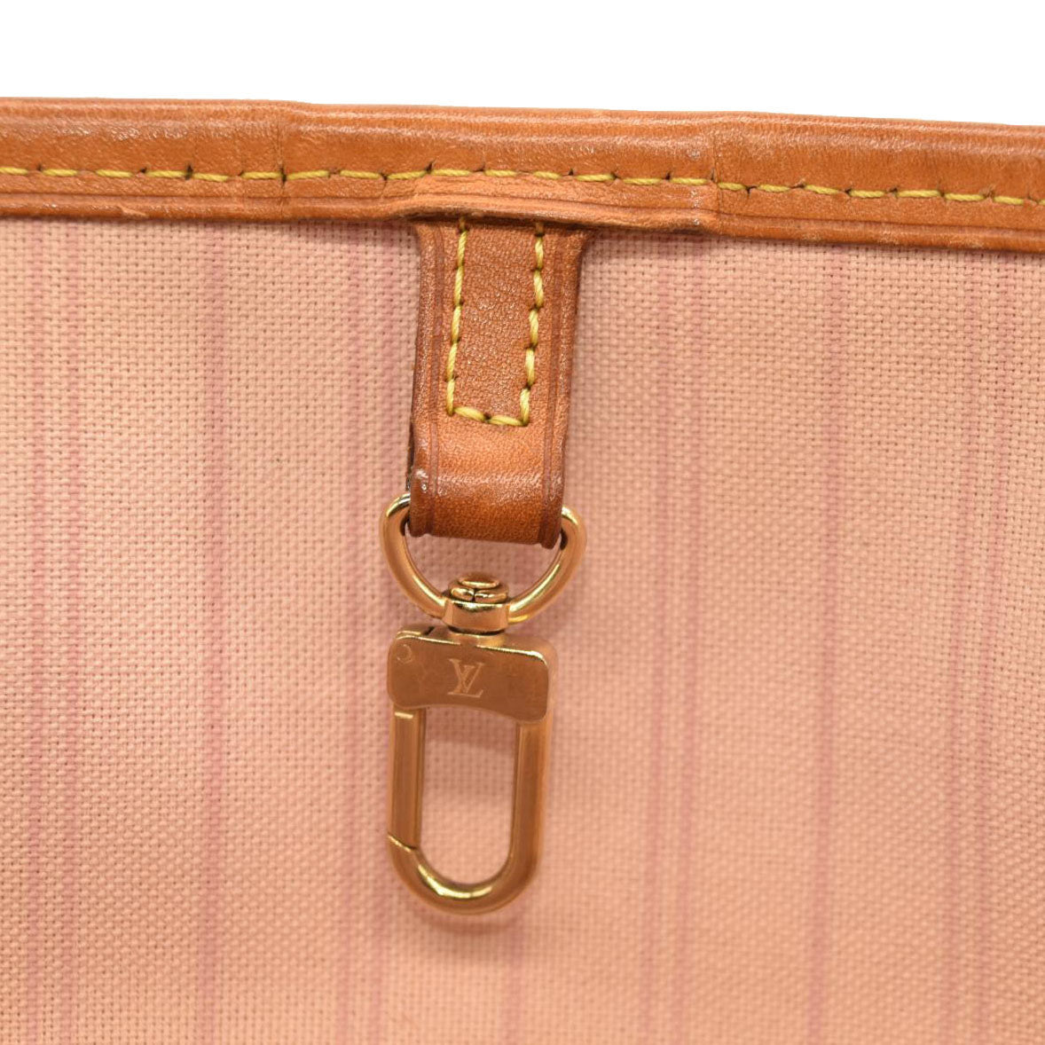 LOUIS VUITTON Damier Azur Neo Neverfull MM Rose Ballerine FL0129