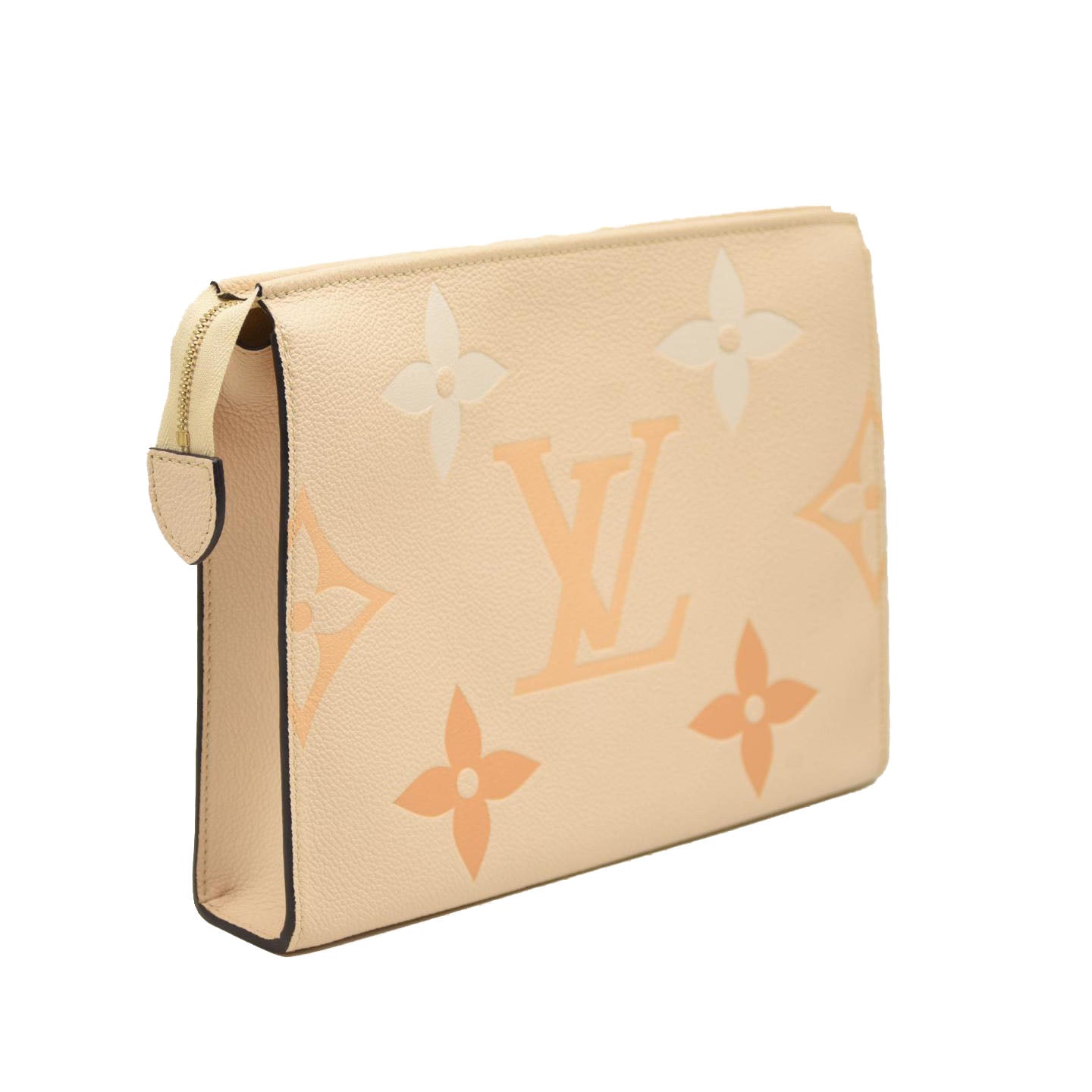 LOUIS VUITTON Empreinte Monogram Giant By The Pool Toiletry Pouch 26 Cream Saffron