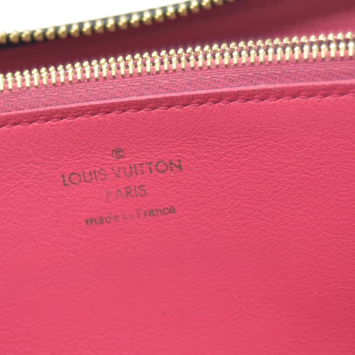 $1130 Louis Vuitton Comet Taurillon Leather Zip Zippy Long Wallet MI2158