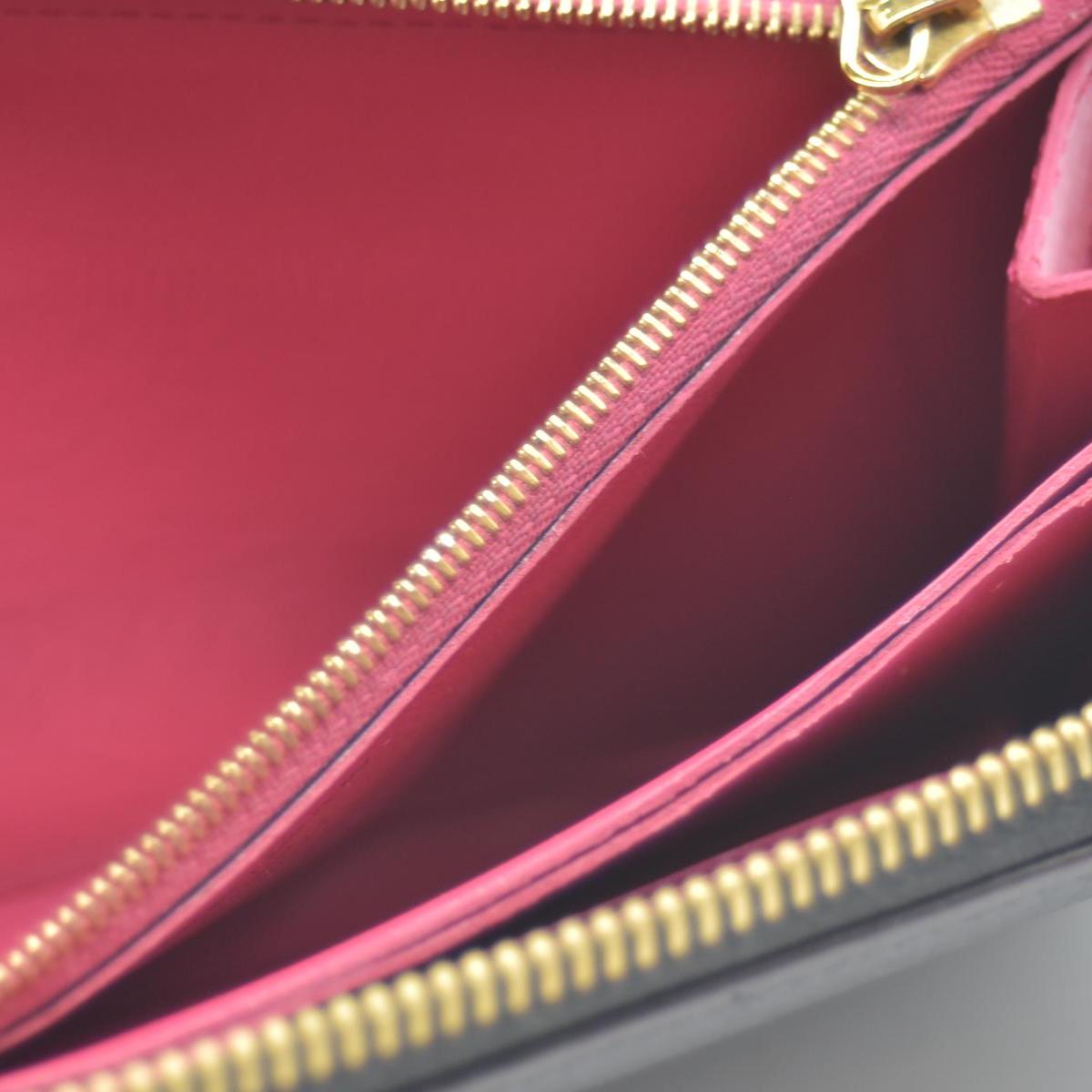 $1130 Louis Vuitton Comet Taurillon Leather Zip Zippy Long Wallet MI2158