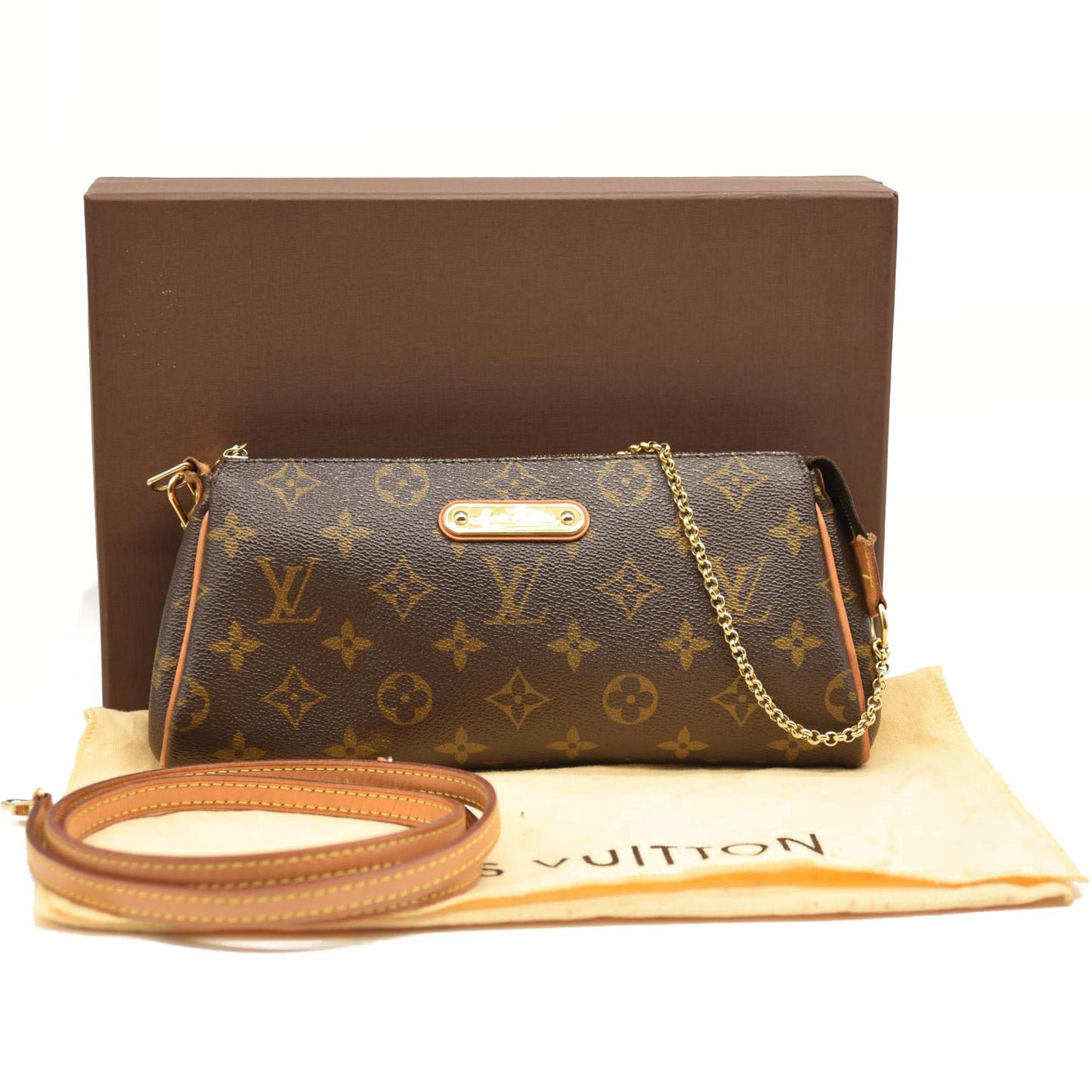 LOUIS VUITTON Monogram Eva Clutch