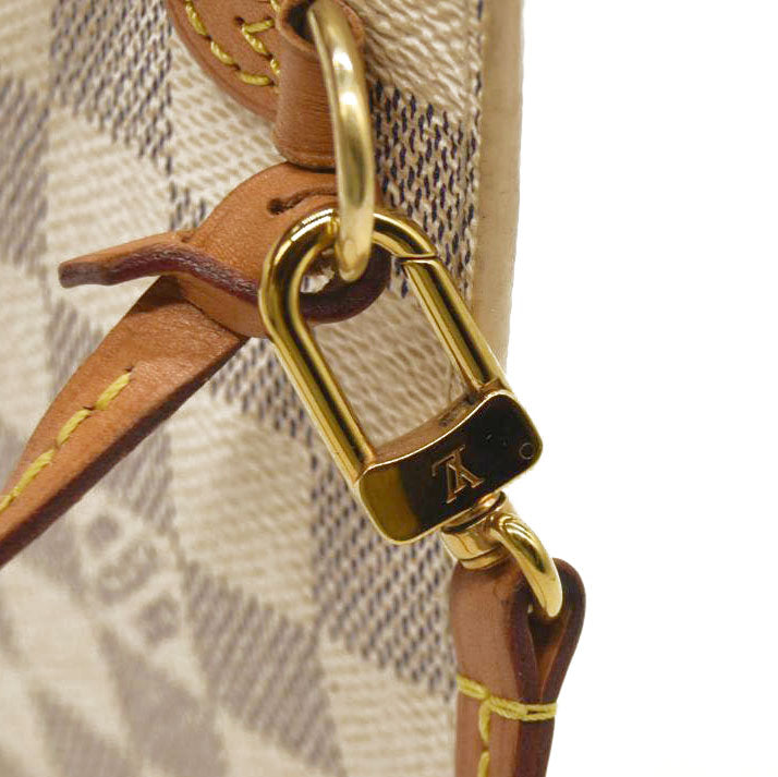 LOUIS VUITTON Damier Azur Neo Neverfull MM Rose Ballerine FL0129