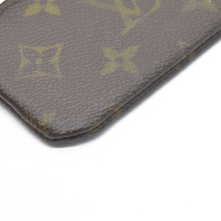 $345 LOUIS VUITTON Monogram Coin Purse Key Pochette Cles