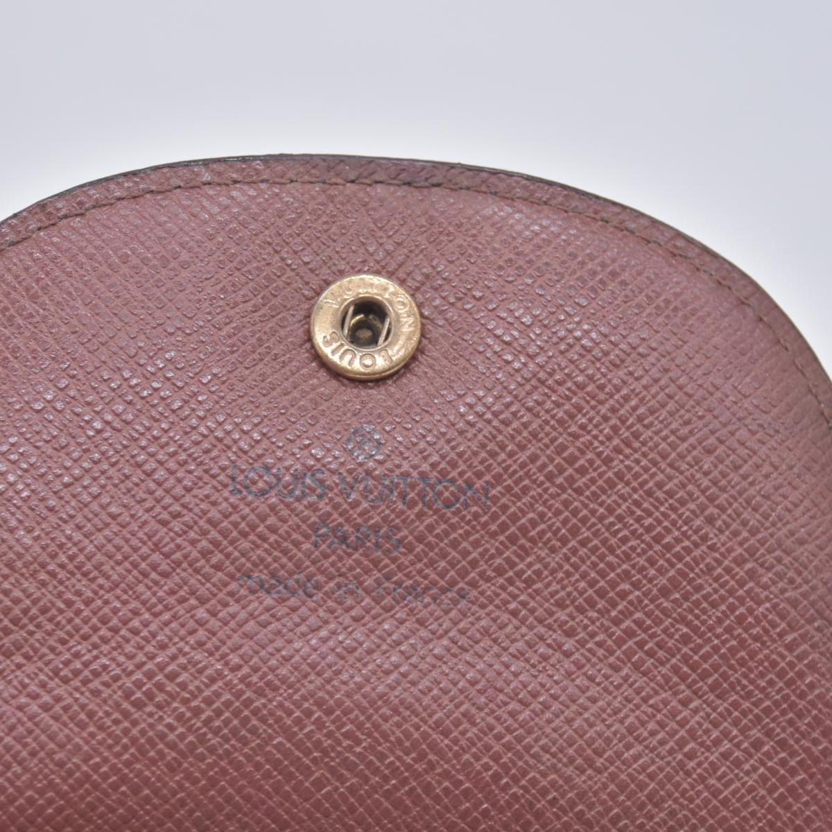 1996 Louis Vuitton Monogram Porte-Monnaie Gousset Change Purse CT0936 CONSIGNMENT