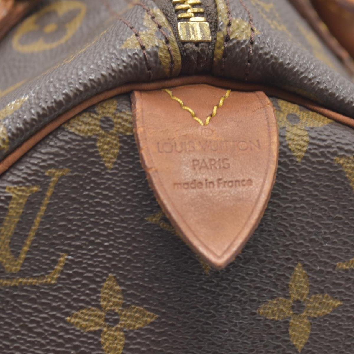 $1630 1997 Louis Vuitton Monogram Speedy 30 SP0927 CONSIGNMENT