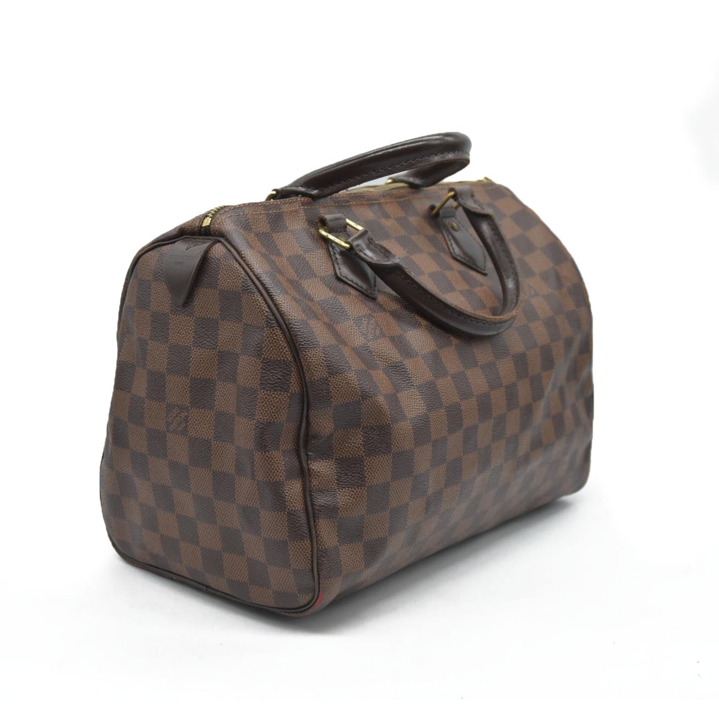 $1660 Louis Vuitton Damier Ebene Speedy 30 SD2147